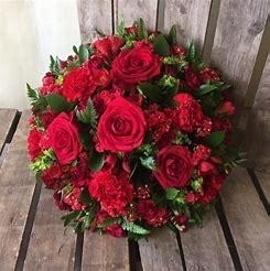 Red Velvet Posy Pad