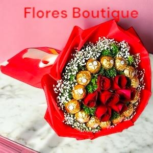 Ferrero  Chocolate Rose Bouquet