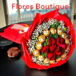 Ferrero  Chocolate Rose Bouquet