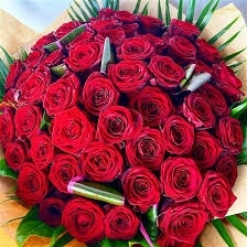 Unforgettable 100 Red Rose Hand Tied