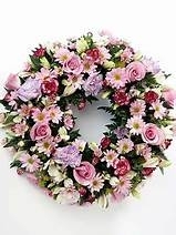 Wreath Pastel Colours