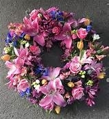 Wreath Pastel Colours