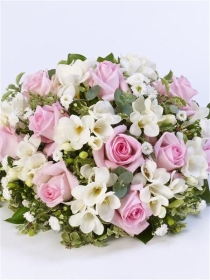 Pink and Cream Posy