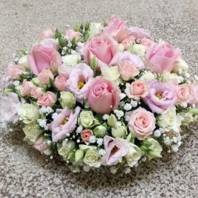Pink and Cream Posy