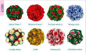 Tinted Roses Chritmas